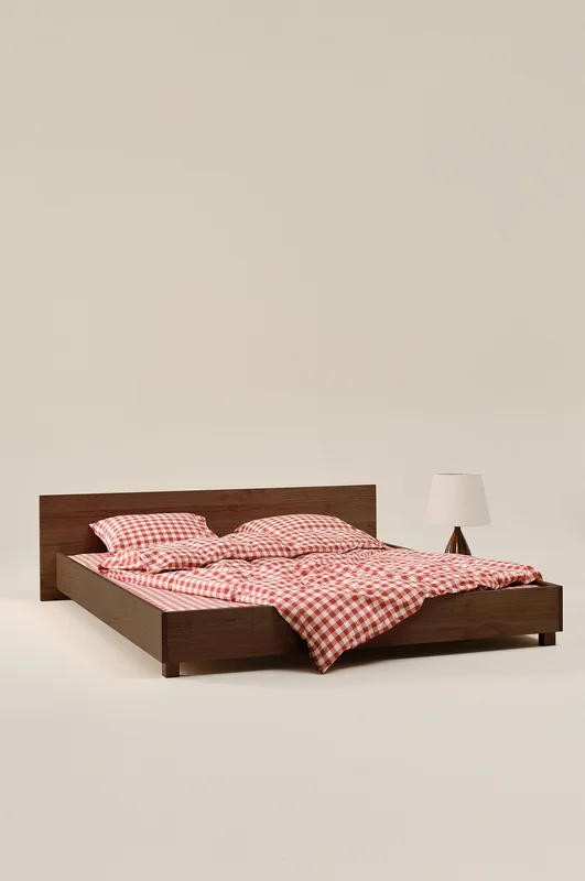 Jotex - Bedframe 180 Cm Walnoot Walnoot - ALLERUM - Koop Bedframes bij Jotex