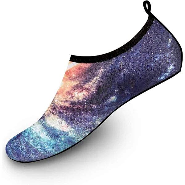 AVEKI Dame Herre Vandsko Børn Barfodet Hurtigtørrende Sports Strand Svøm Slip-On Aqua Sport Sokker, K04, Størrelse:46/47