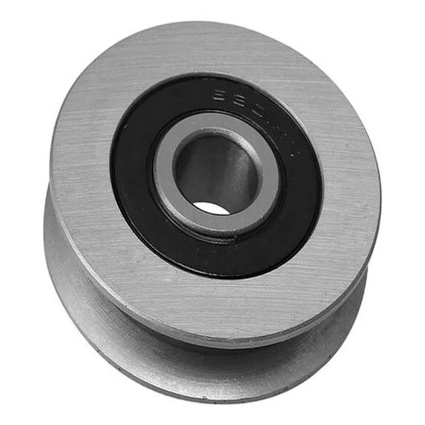 12 X 50 X 13 Mm Järnlager U-formad Ståltrådsrep Hjulskiva För 512 Kg Last Hjulskiva Drag Hjul Hjul Lager Hjul För Industriell Utrustning