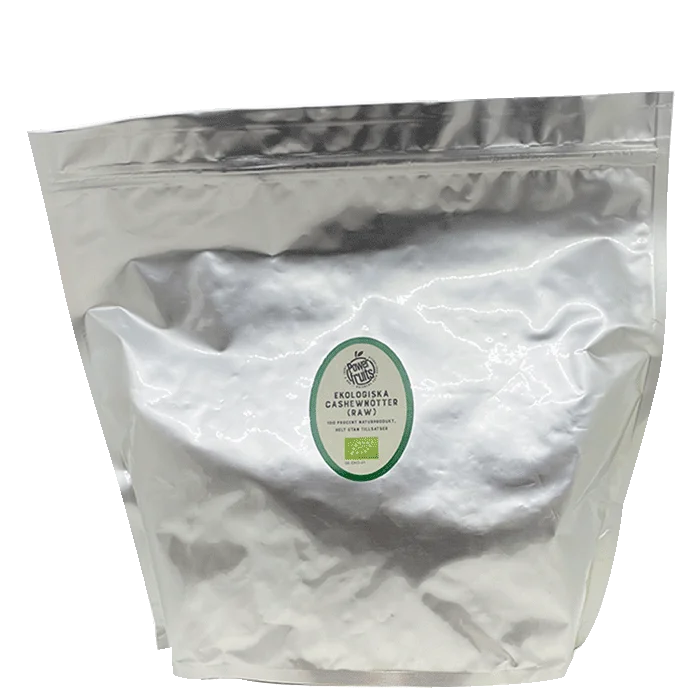 Powerfruits Økologiske Cashewnøtter 2 kg