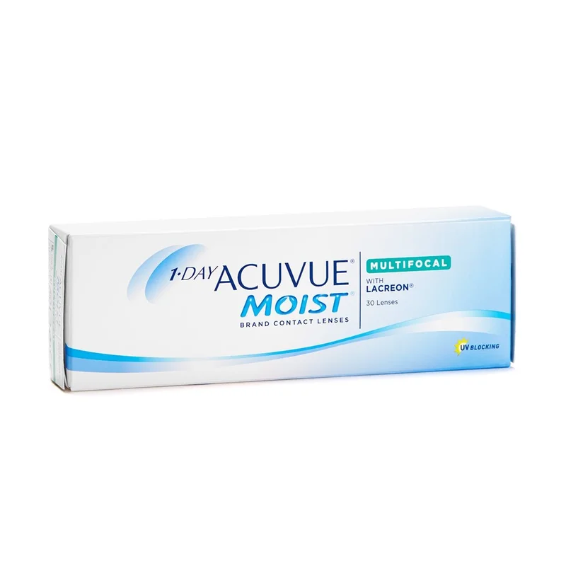 1-Day Acuvue Moist Multifocal - Kontaktlinser fra Acuvue - 30 stk/pk