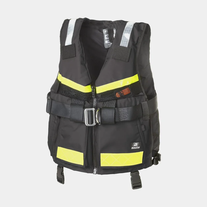 Flytväst / seglarväst Baltic SAR 50N, svart, 40+ kg