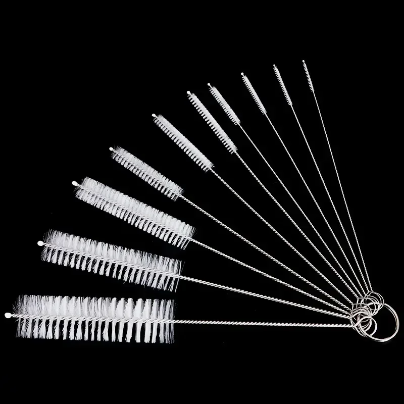 AliExpress - 10-delige set roestvrij staal zacht haarborstel pipet reageerbuis babyflesborstel multifunctionele huishoudelijke schoonmaakmiddelen set