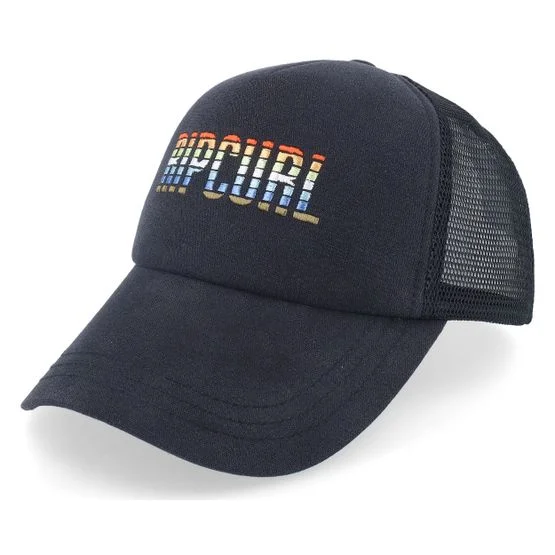 Rip Curl - Noir trucker Casquette - Mixed Revival Black Trucker @ Hatstore
