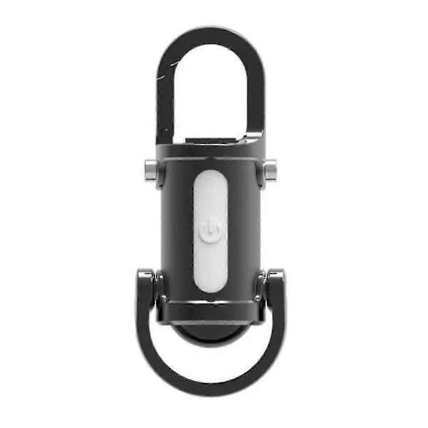 2026 Mini lommelykt nøkkelring lommelykt, 3 i 1 lommelykt & powerbank & nøkkelring, mini lommelykt for