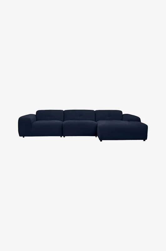 NORDICOMFY - Sofa Fab Corner højre - Blå - Sofaer med chaiselong - Fra Homeroom