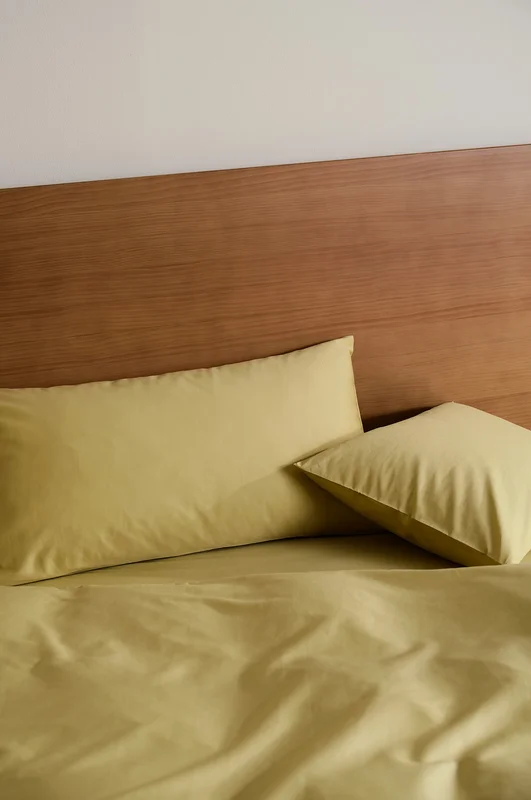 Jotex - Satin Örngott i Satin 50x90 Cm Ekologisk Ljus oliv ZACK - Köp Örngott hos Jotex