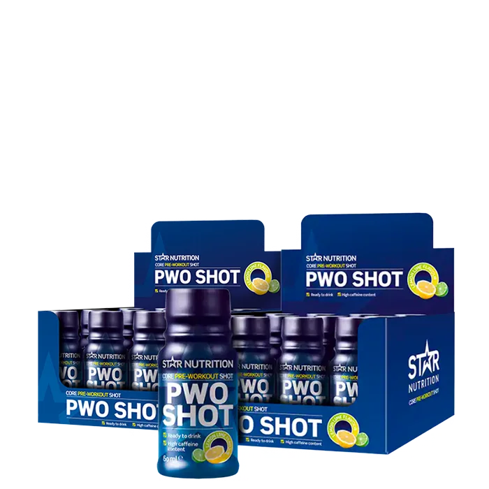 Komplett PWO 24 x Star Nutrition PWO Shot 60 ml - Bodyman.dk