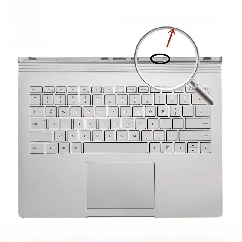 AliExpress - Original-Tastatur, vollständige Montage für Microsoft Surface Book 2 1834 1835 1813, Topcase, 13,5/15 Zoll US-Layout