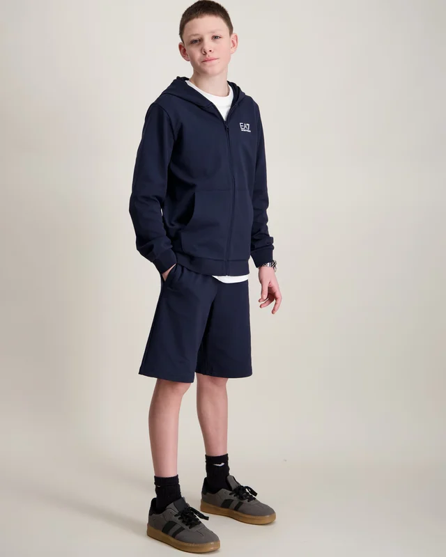 EA7 Emporio Armani BERMUDA Blå Shorts Dreng - Kids Brand Store