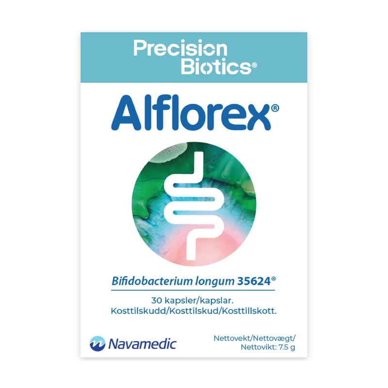 Alflorex Kapsler med bifidobakterier, 30 stk.