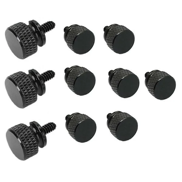 10 st/Lot UNC6 -32 M3.5 Handskruv för GPU-hållare PSU Datorchassi Sidopanelskruvar PC Montering W