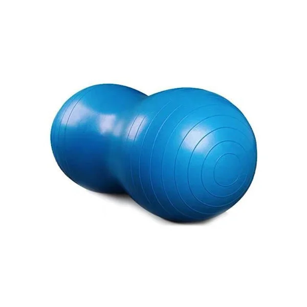 Kuntopallo, Maapähkinäpallo, Jumppapallo, Joogapallo, Pilatespallo, Core-jumppapallo ja Fysioterapiapallo, Sininen 90cm x 45cm