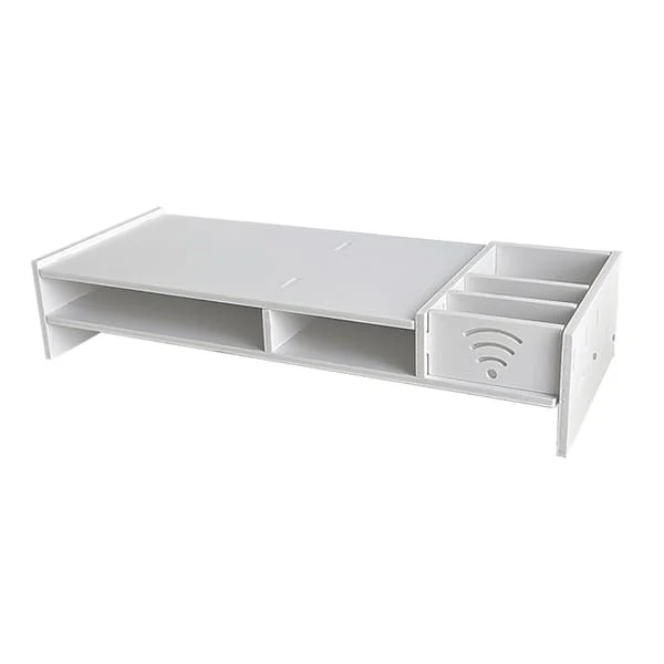 Skrivbord Dator Skärmstativ Höjare Skrivbord Dator Laptop Höjningsställ Kontor Skrivbord Förvaringsställ Skrivbordsorganisatör
