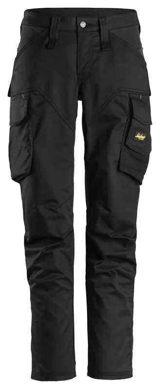 Snickers Workwear 6703 AllroundWork Arbetsbyxa stretch, dam, svart 48, Arbetskläder