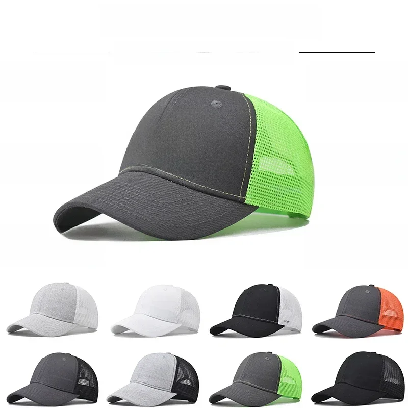 AliExpress - SLECKTON Benutzerdefinierte Stickerei Baseball Cap für Männer und Frauen DIY Design Mesh Cap LOGO Druck Hut Qualität Baumwolle Hut 