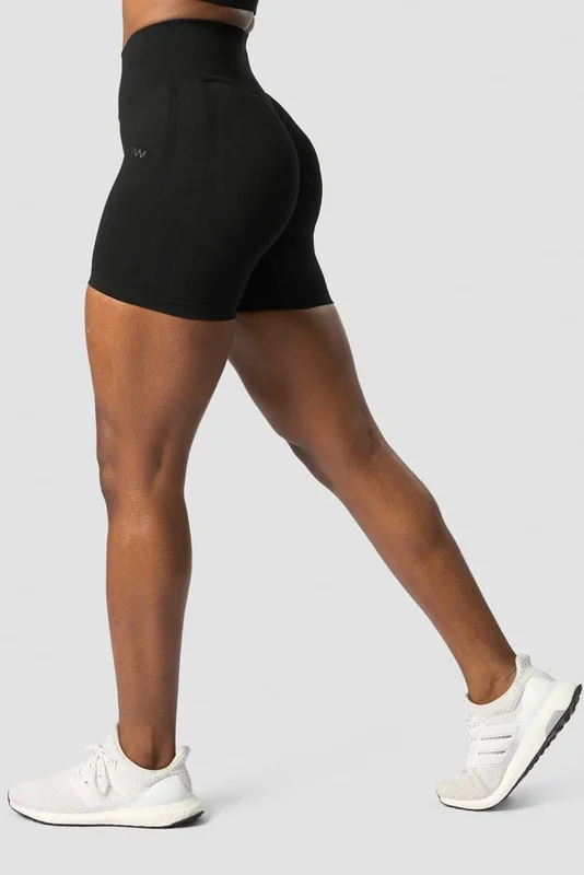 ICANIWILL - Rush Seamless Shorts Black- Shorts - Dames - sportkleding van ICIW