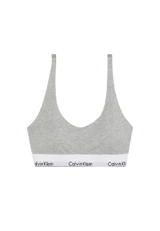Calvin Klein Underwear LIGHTLY LINED BRALETTE Bh Dam Grå XL