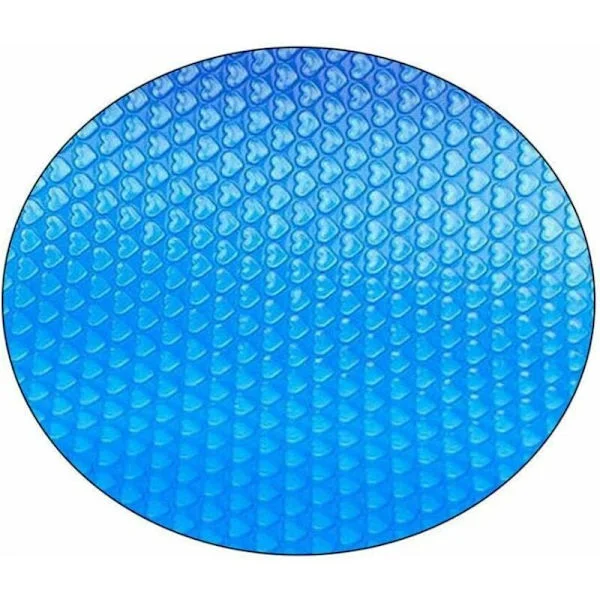Bubbelskydd - Rund solskydd för pool Solskydd för pool Utomhus trädgård damm värmare Värmeisoleringsfilm för simbassäng Ø120cm