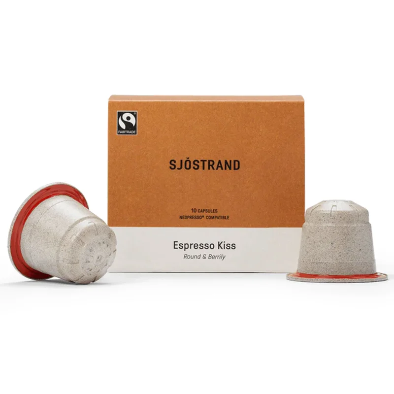 Sjöstrand coffee Espresso Kiss kaffekapslar 10 pack | Matlagning > Skafferiet > Te- och Kaffekapslar > Kaffekapsler | Bagaren och Kocken