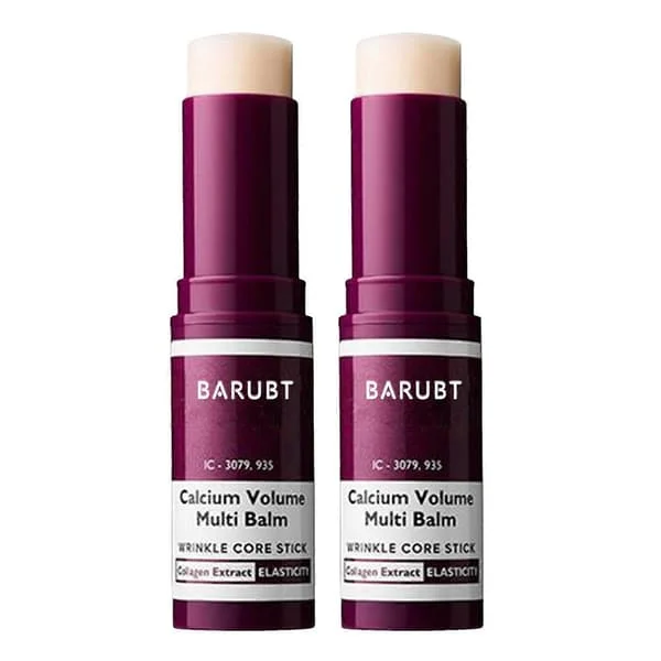 Kalsium Multi Balm, Kalsium Volum Multi Balm, Rynke Core Stick, Kollagen Fuktighetsgivende Stick, Anti-aldring Oppstrammende Serum Stick for Øyne