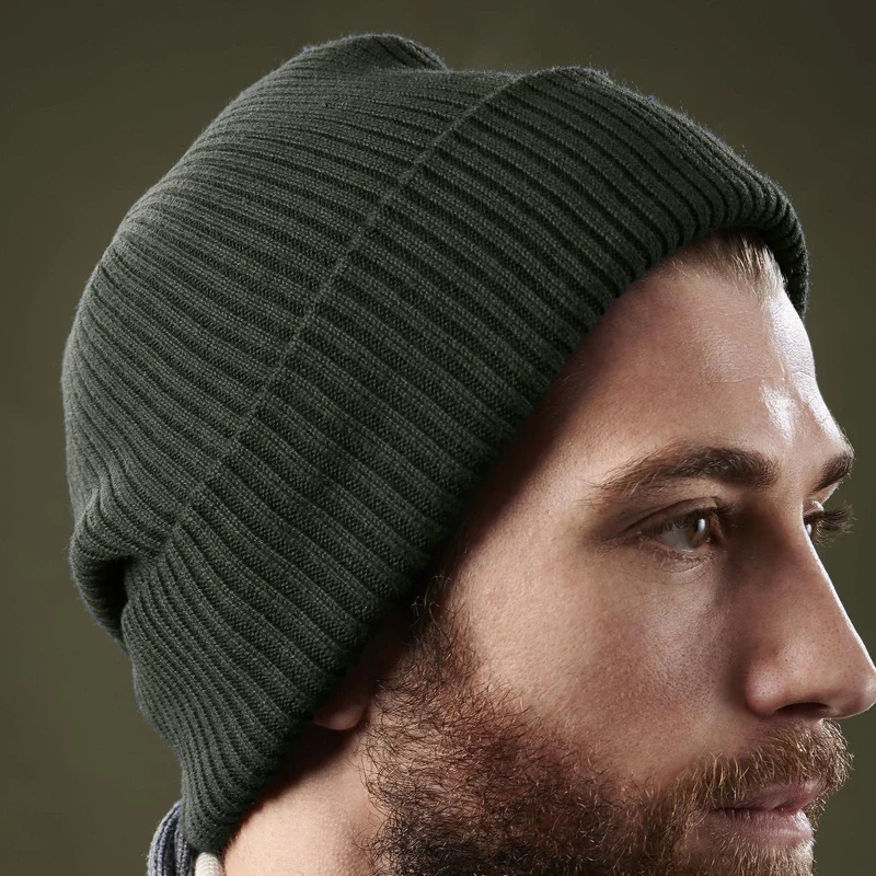 Kai Olivgrüne Kane Beanie für Männer - Beanie Mützen