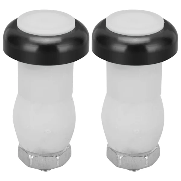 2 stk. Cykel LED Lys 20 Meter Synlige Justerbare Styr Blinklys Indbyggede Batterier Sort