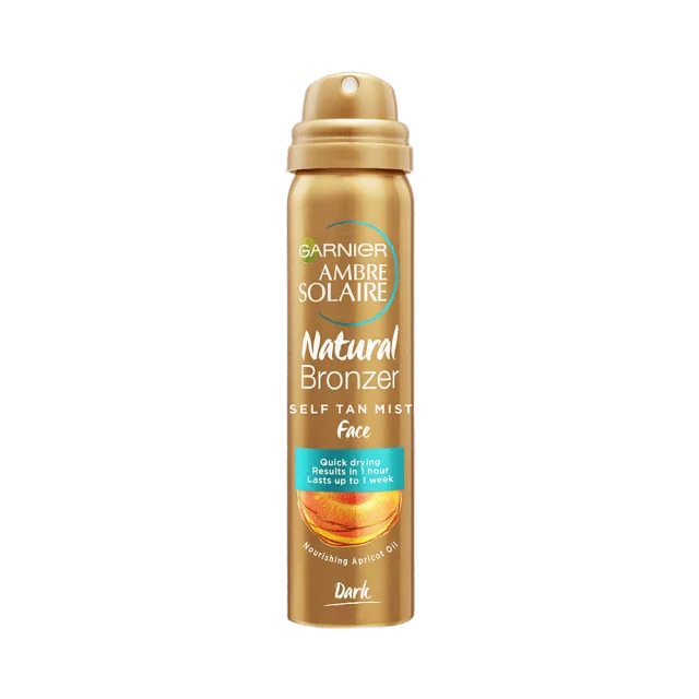 Garnier Ambre Solaire Natural Bronzer Face Spray Brun-utan-sol Unisex 75 ML