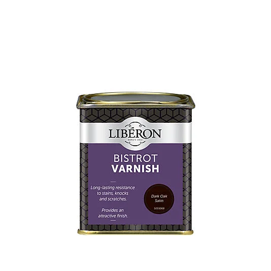 LIBERON LAKK BISTROT MØRK EIK SILKEMATT 0,25L