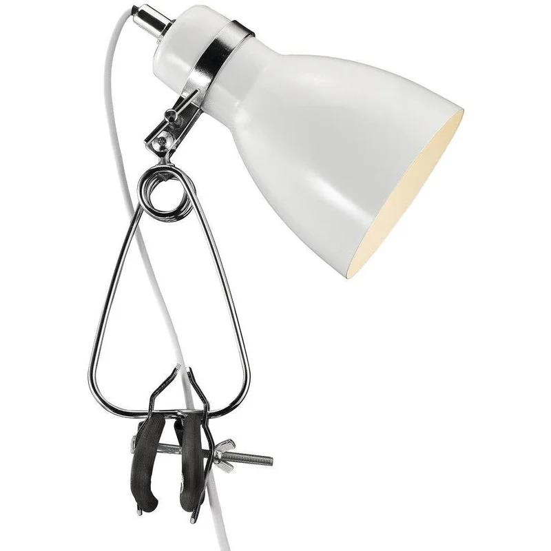 Nordlux CYCLONE 73072001 Klämspot E14, IP20 Vit, Belysning