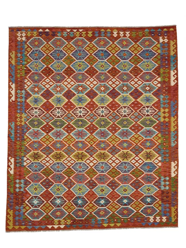 Kelim Afghan Old Style Matot Itämainen Isot (Villa, )