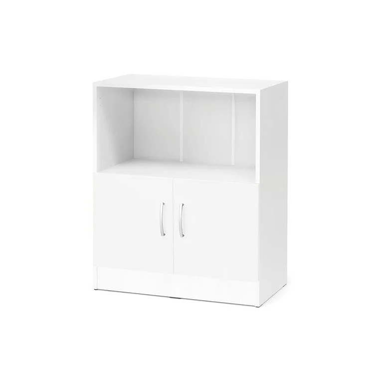 Office cabinet FLEXUS with 1 open shelf, 925x760x415 mm, white