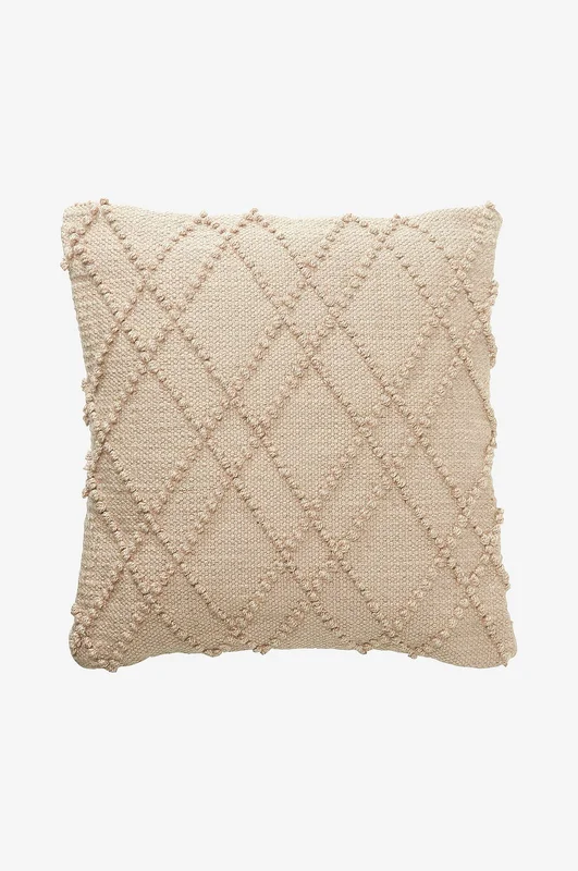 Svanefors - Kuddfodral Alma 50x50 cm - Beige - Prydnadskuddar & kuddfodral - 50X50 - Från Homeroom