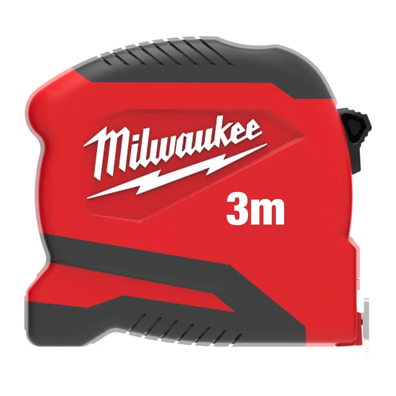 Milwaukee Compact Slim Rullamitta kompakti 3 m, Mittatyökalut