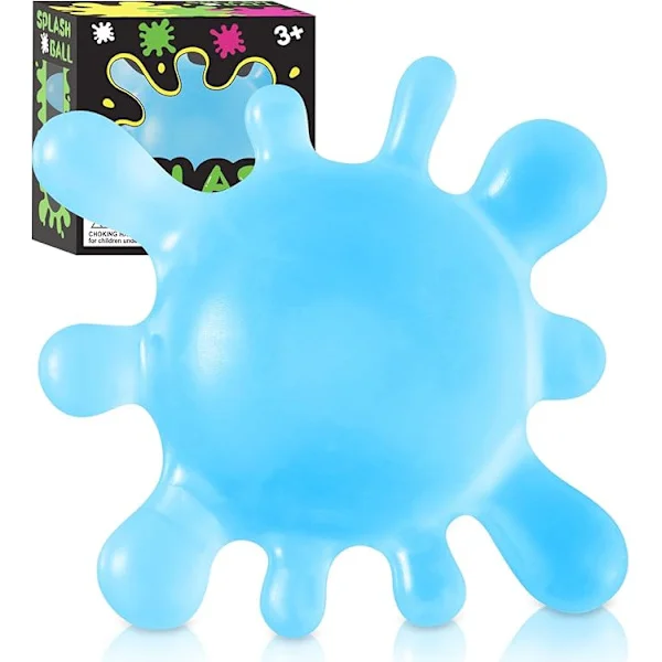 NeeDoh Kids Puristuspallo, Splat Stick Squishy Lelu, Puristettava Splat Lelu, Lievittää Ahdistusta, Jääpehmeät Puristettavat Kuutiomaltoosipallot