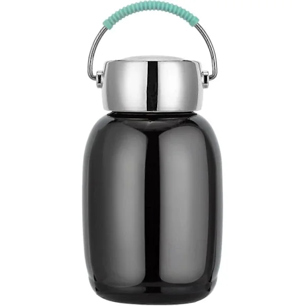 Mini Eristetty Ruostumattomasta Teräksestä Valmistettu Juomapullo, 260 ml Pieni Tyhjiö Metallinen Termospullo Tiivis Pullo Urheiluun Mehulle Maidolle