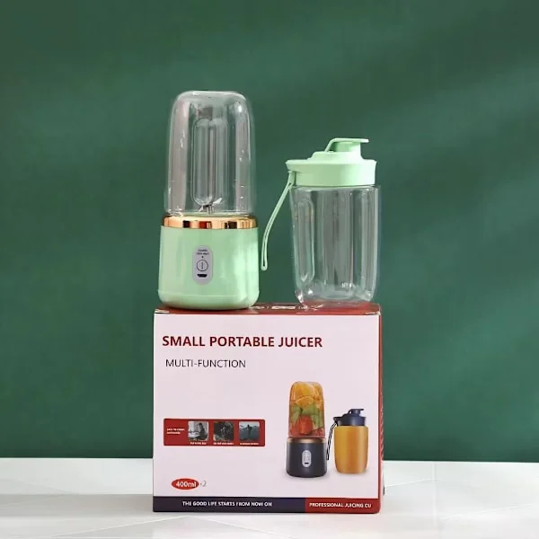 Elektrisk bærbar juicer og blender — Mini smoothie-maskin / fruktjuicer