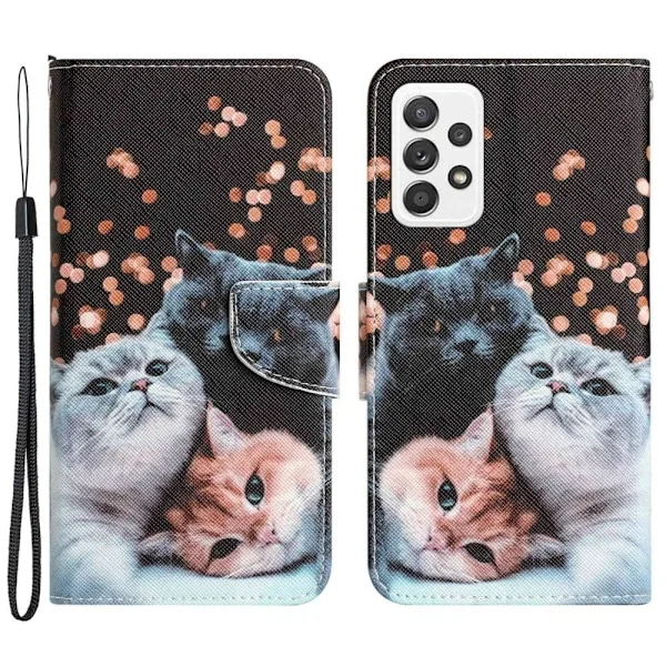Wonderland Samsung Galaxy A52s 5G / Samsung Galaxy A52 5G / Samsung Galaxy A52 fodral -Flerfärgad