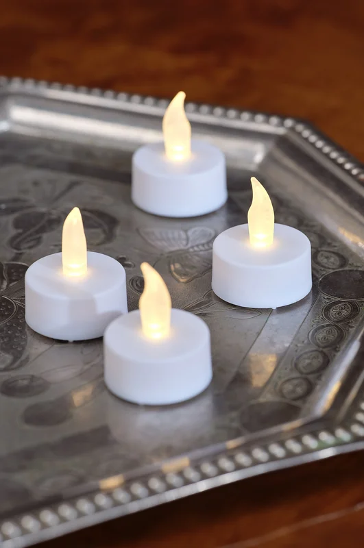 Jotex - Led Värmeljus 4-pack Vit PAULO - Köp Batteriljus hos Jotex