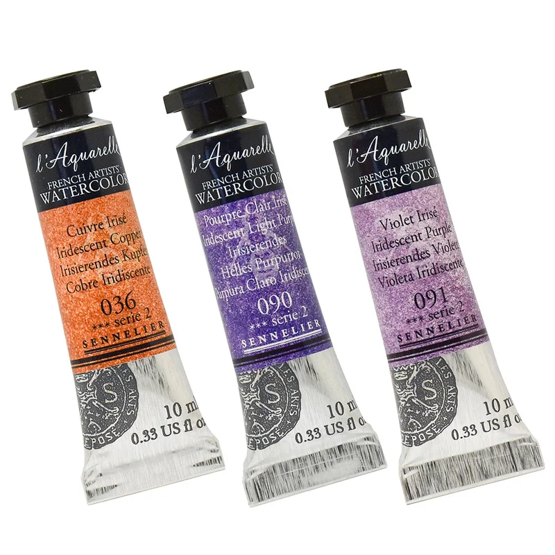Sennelier l'Aquarelle Akvarellmaling 10 ml Iridescent Copper 036 (Prisgruppe 1)