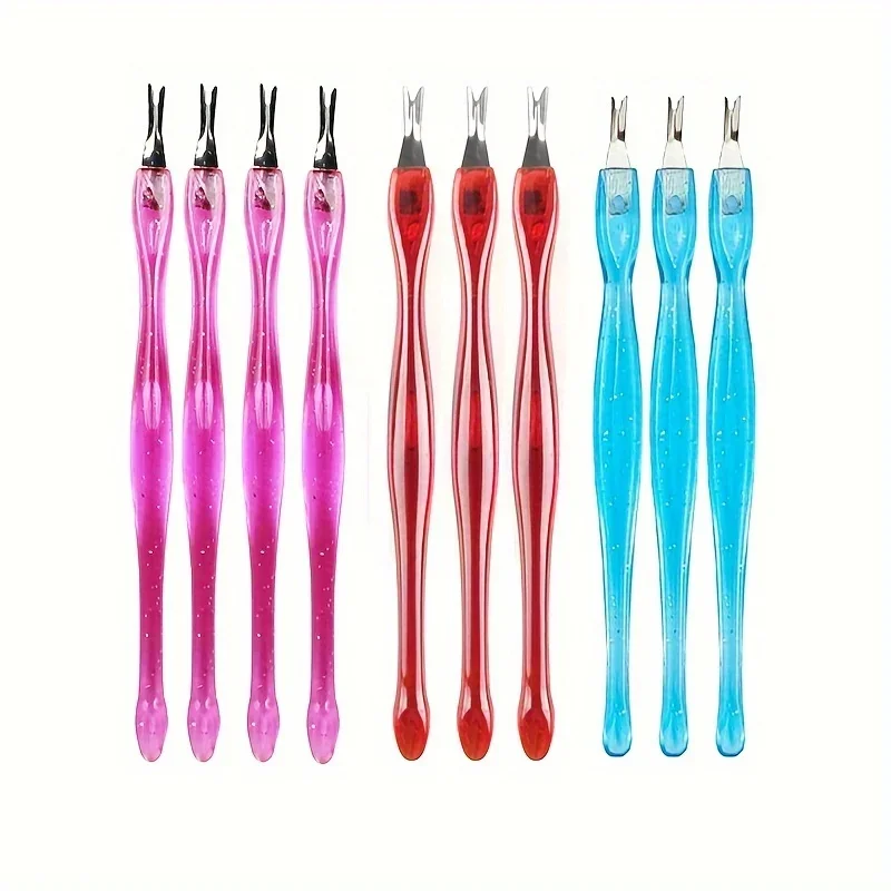 AliExpress - 5/10/20/50 Stuks Dode Huid Remover Nail Art Vork Cuticle Remover Nipper Pusher Trimmer Rvs Pedicure Nail Care Nail Tool