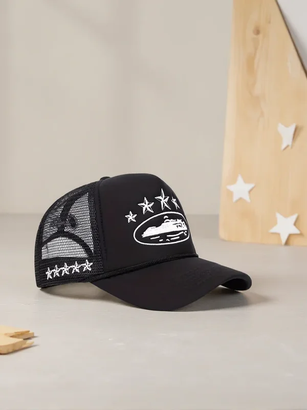 AliExpress - Modische und schlichte Baseballkappen mit Sternenstickerei, Mesh-Baseballkappen für Herren und Damen für Outdoor-Sportveranstaltungen.