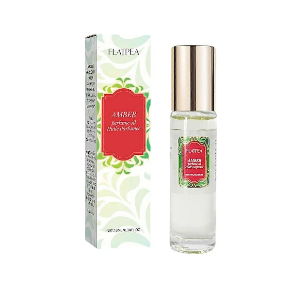 1-5x Amber Parfymeolje Roll-On - Alkoholfrie parfymer for kvinner og menn av Nemat Fragrances 10 ml / 0,33 fl Oz (1 STK)