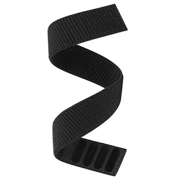 26mm Nylon Klockarmband för Garmin Enduro 3 Fenix 8X Fenix 7X Kardborrearmband - Grå [DB] Multicolor Svart