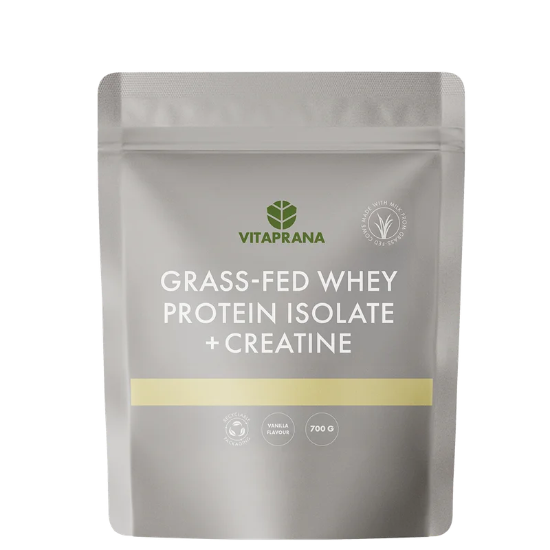 Vitaprana Grass fed Whey Protein Isolate + Creatine Vanilla 700 g