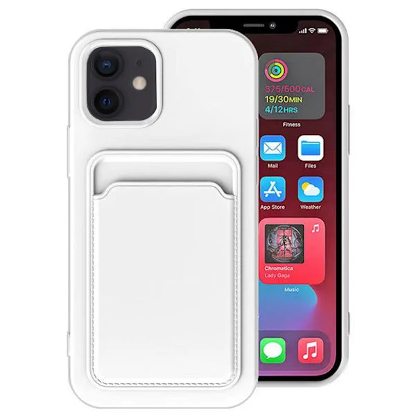 iPhone 12 Mini - Skal med Korthållare