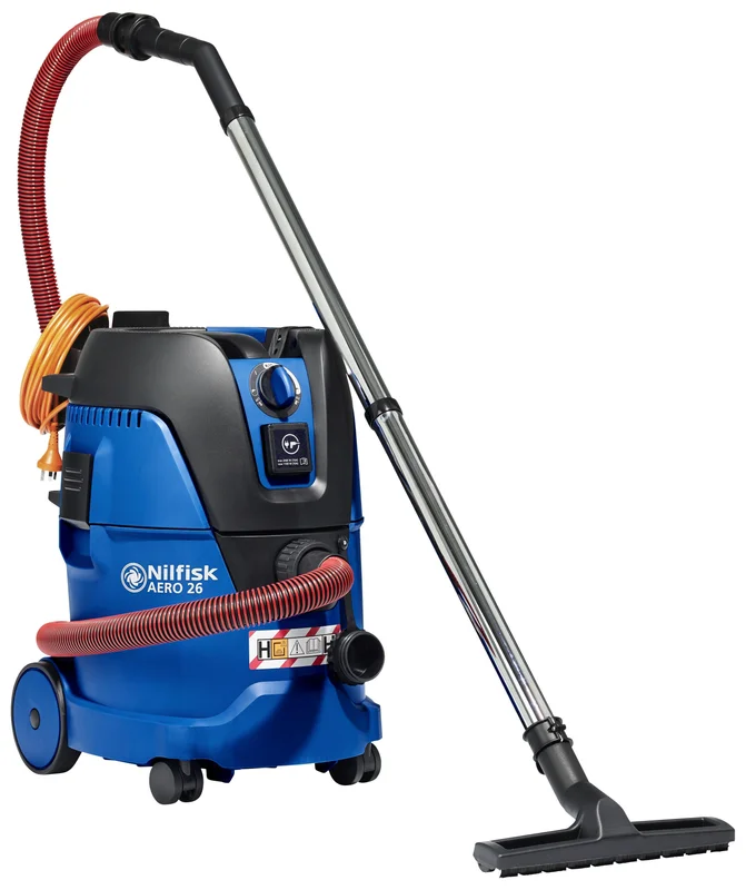 Nilfisk AERO 26-2H PC Industristøvsuger 220-240 V 50/60 Hz EU, H-klasse, Støvsugere & rengøringsmaskiner