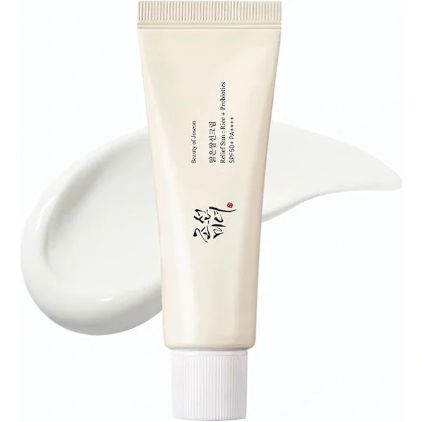 Beauty of Joseon Relief Sun Rice Probiotics SPF 50+ PA++++ Koreansk Solkräm Solskydd för Ansiktet Daglig Solkräm för Män Kvinnor Hudvård 50ml