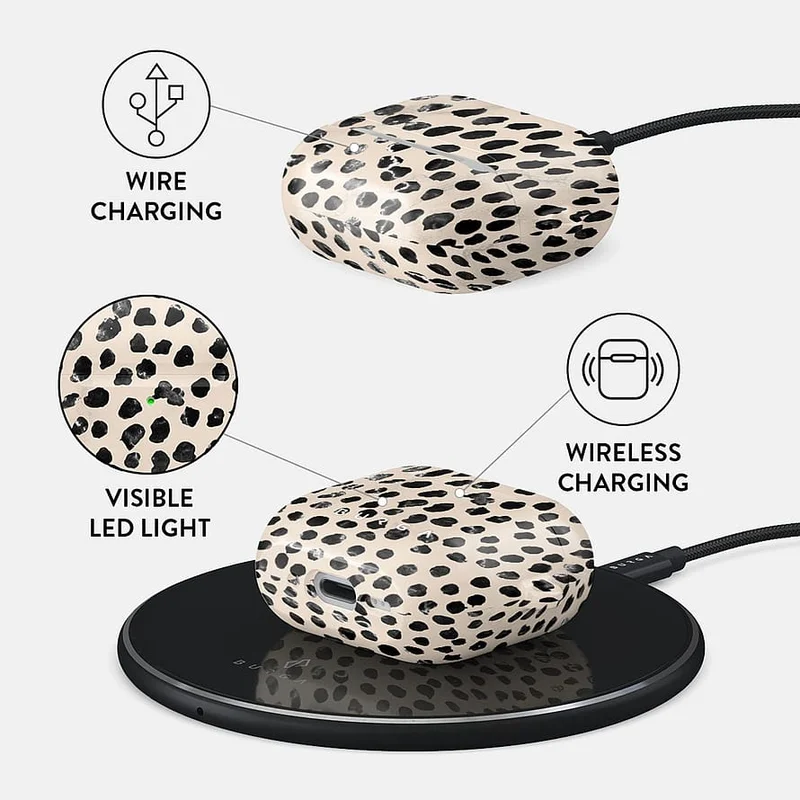 BURGA Apple AirPods 4 & AirPods 4 ANC Case Almond Latte, Tøj & Bolig, Elektronik, Telefon & Mobiltilbehør