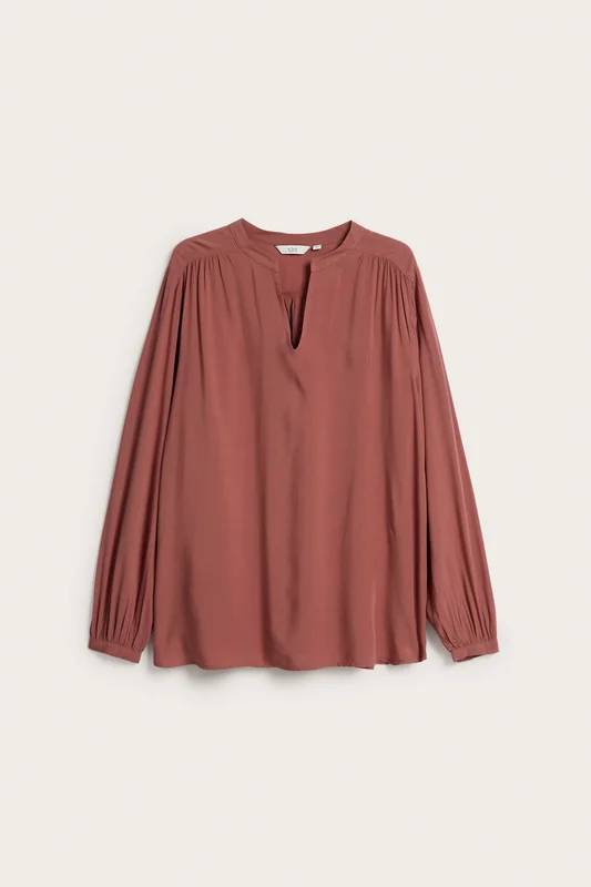 Kappahl | Bluse i viskose Rød 2XL | Dame